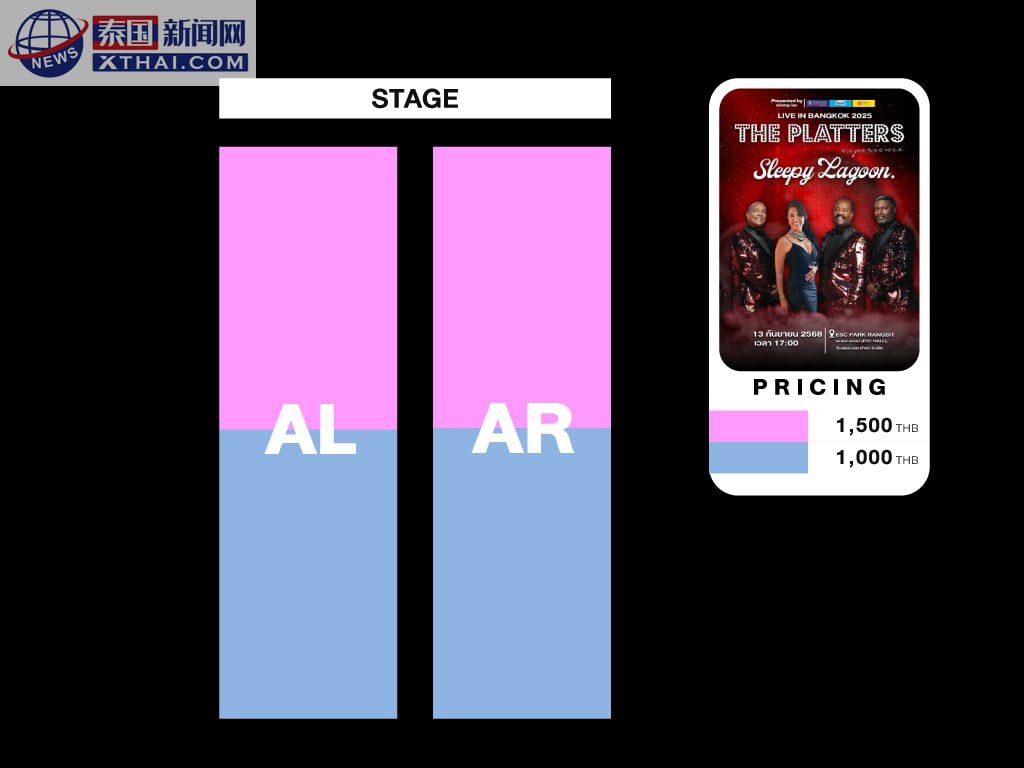2025曼谷THE PLATTERS音乐会
