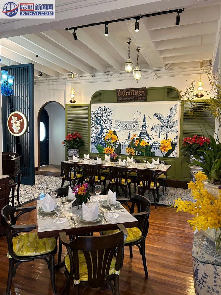 Baan Khanitha Thai Cuisine Sukhumvit 23餐厅外观,传统泰式装饰