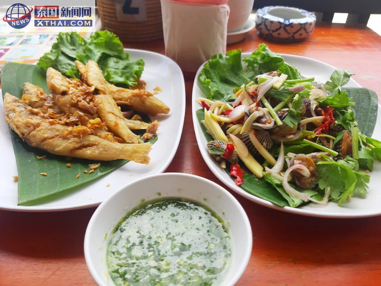 Chalita Seafood的蟹肉炒饭，香气扑鼻