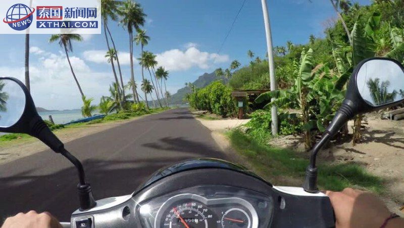 普吉岛摩托车租赁场景