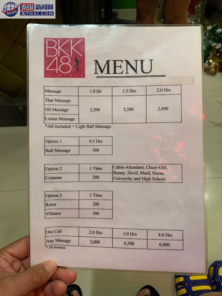 Sukhumvit 95/1 Nuru Massage店内环境，展示私密按摩房间